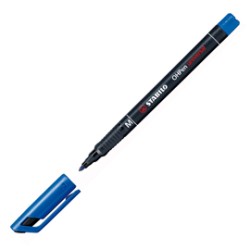 PENNARELLO STABILO OHPEN 843 PERMANENTE MEDIO BLU - Conf da 10 pz.