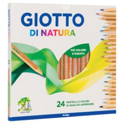 ASTUCCIO 24 PASTELLI GIOTTO DI NATURA