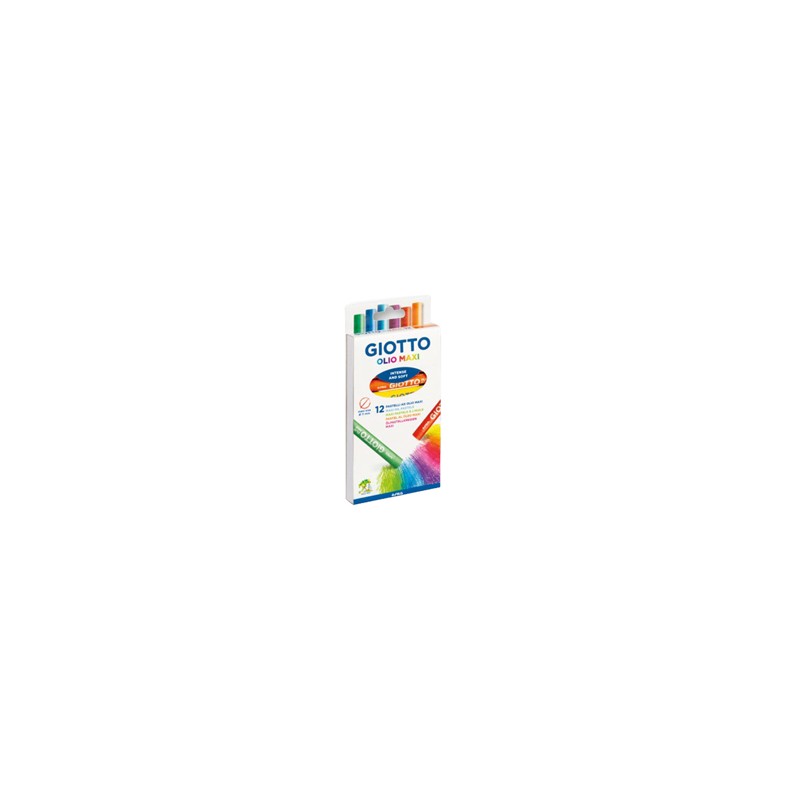 ASTUCCIO 12 PASTELLI GIOTTO OLIO