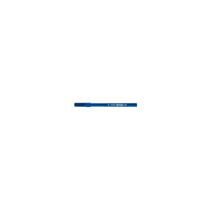 SCATOLA 12 PENNARELLI TRATTO OFFICE FINE BLU