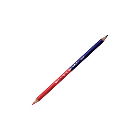 SCATOLA 12 MATITE BICOLORE SOTTILE ROSSO-BLU H3433 KOHINOOR