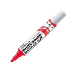 Marcatore per lavagne punta conica 6mm rosso MaxiFlo Pentel - Conf da 12 pz.
