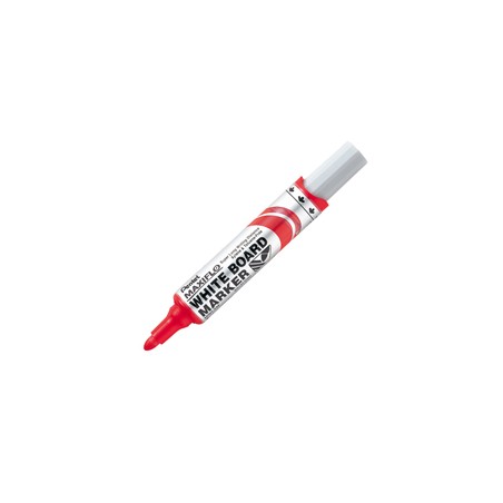 Marcatore per lavagne punta conica 6mm rosso MaxiFlo Pentel - Conf da 12 pz.