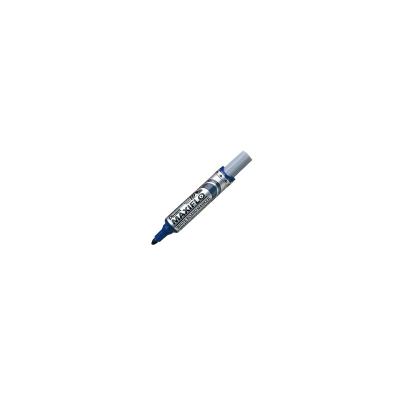 Marcatore per lavagne punta conica 6mm blu MaxiFlo Pentel - Conf da 12 pz.
