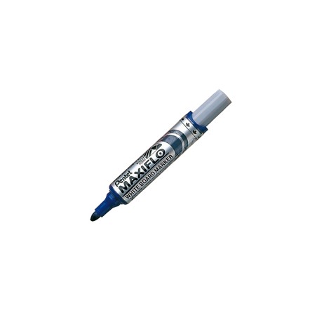 Marcatore per lavagne punta conica 6mm blu MaxiFlo Pentel - Conf da 12 pz.