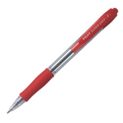 PENNA SFERA SCATTO SUPER GRIP ROSSO FINE 0.7MM PILOT - Conf da 12 pz.