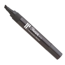 MARCATORE PERMANENTE W10 NERO P.SCALPELLO SHARPIE - Conf da 12 pz.