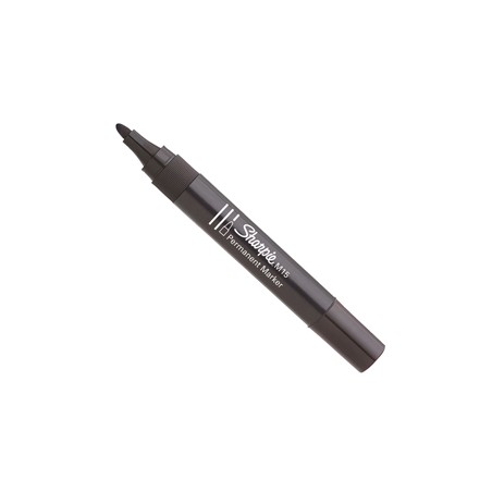 MARCATORE PERMANENTE M15 NERO P.TONDA SHARPIE - Conf da 12 pz.