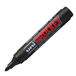 Marcatore UNI PROCKEY M122 p.tonda nero UNI MITSUBISHI