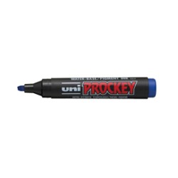 Marcatore UNI PROCKEY M126 p.scalpello blu UNI MITSUBISHI
