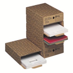 SCATOLA ARCHIVIO A4 FILE (286) 26X8X35CM ACCO - Conf da 6 pz.