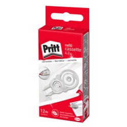 REFILL CORRETTORE A NASTRO 4,2MMX12M PRITT ROLLER - Conf da 10 pz.