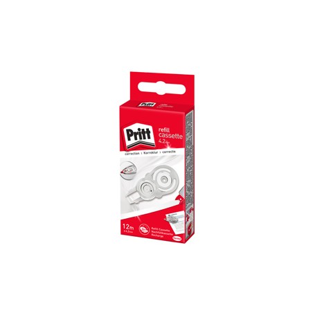 REFILL CORRETTORE A NASTRO 4,2MMX12M PRITT ROLLER - Conf da 10 pz.