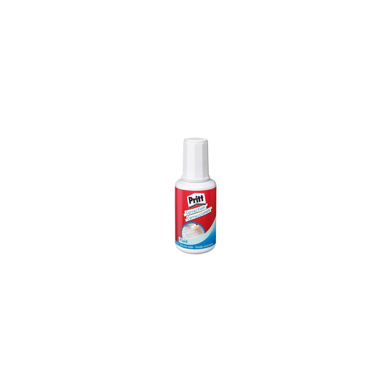 CORRETTORE A PENNELLO PRITT FLUID 1620 20ML - Conf da 10 pz.