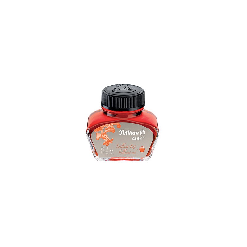 INCHIOSTRO STILOGRAFICO PELIKAN 4001 30ML ROSSO