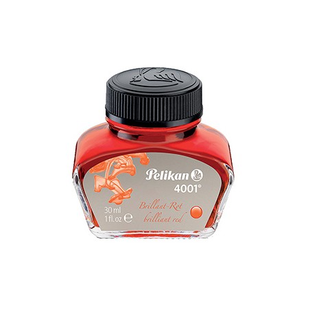 INCHIOSTRO STILOGRAFICO PELIKAN 4001 30ML ROSSO