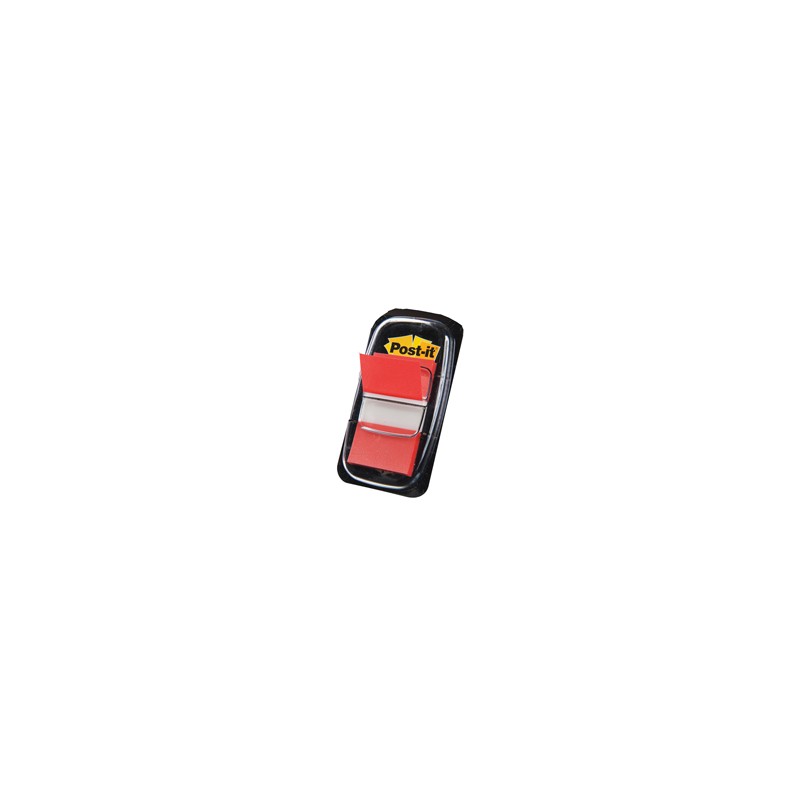 SEGNAPAGINA Post-it 680-1 ROSSO 25.4X43.6MM 50FG INDEX