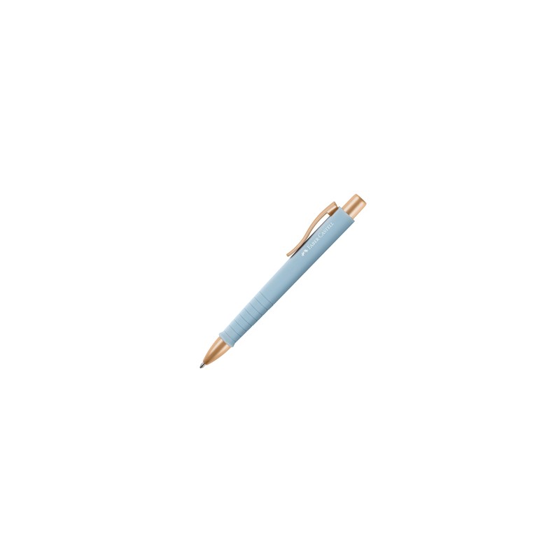 Penna a sfera 0,7mm Poly Ball Urban fusto sky blue Faber Castell