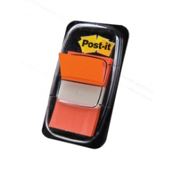 SEGNAPAGINA Post-it 680-4 ARANCIO 25.4X43.6MM 50FG INDEX