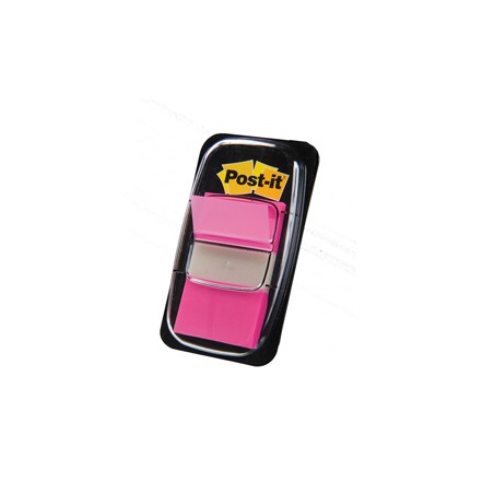 SEGNAPAGINA Post-it 680-21 ROSA VIVACE 25.4X43.6MM 50FOGLIETTI