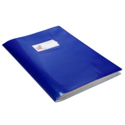Coprimaxi PVC laccato coprente Colorosa c/alette 21x30cm blu RiPlast - Conf da 25 pz.