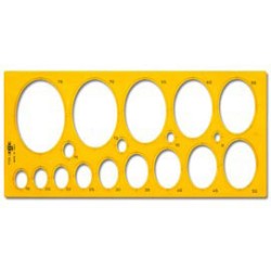 MASCHERA ARDA ELLISSI DA 8 A 75MM - Conf da 10 pz.