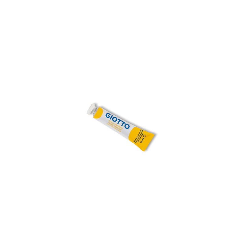 TEMPERA GIOTTO TUBO 4 (12ML) GIALLO PRIMARIO 02 - Conf da 6 pz.