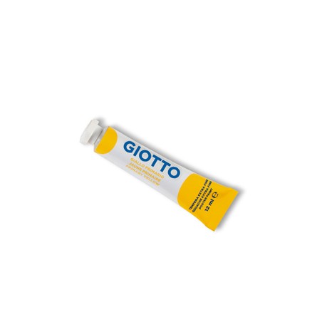 TEMPERA GIOTTO TUBO 4 (12ML) GIALLO PRIMARIO 02 - Conf da 6 pz.