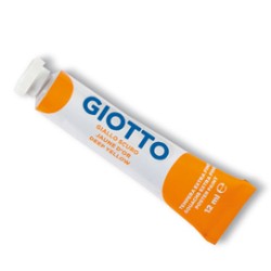 TEMPERA GIOTTO TUBO 4 (12ML) GIALLO SCURO 04 - Conf da 6 pz.
