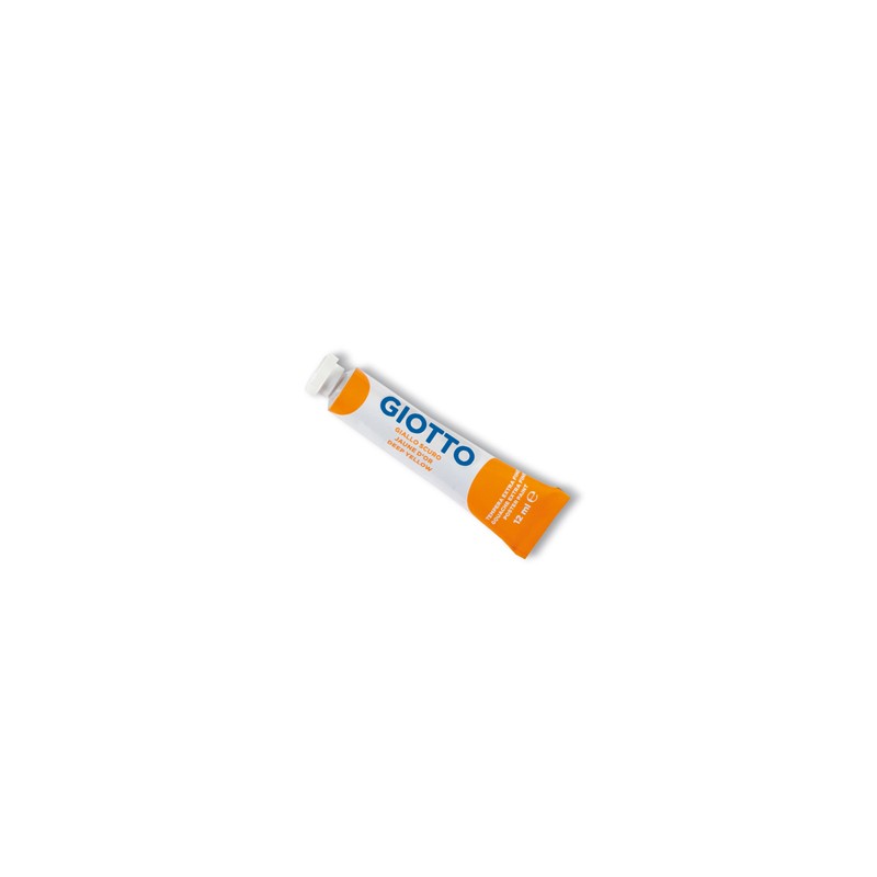 TEMPERA GIOTTO TUBO 4 (12ML) GIALLO SCURO 04 - Conf da 6 pz.