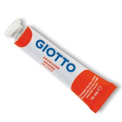 TEMPERA GIOTTO TUBO 4 (12ML) ARANCIONE 05 - Conf da 6 pz.