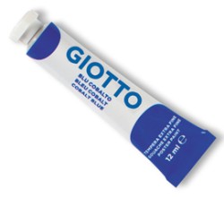 TEMPERA GIOTTO TUBO 4 (12ML) BLU COBALTO 16 - Conf da 6 pz.