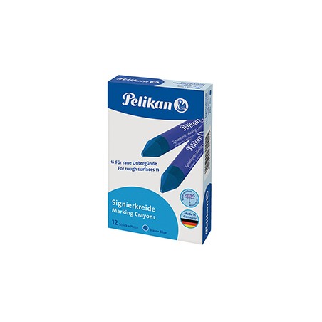 SCATOLA 12 PASTELLI INDUSTRIALI 762 BLU PELIKAN