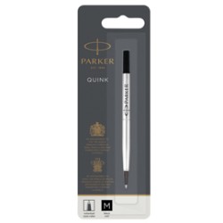 REFILL ROLLER PARKER FINE 0.5MM NERO - Conf da 12 pz.