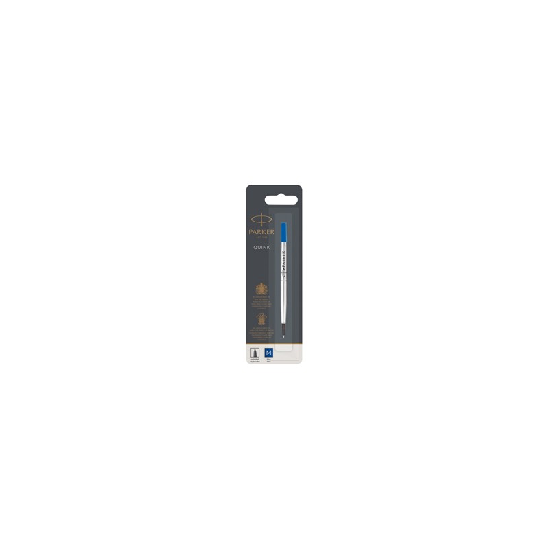 REFILL ROLLER PARKER MEDIO 0.7MM BLU - Conf da 12 pz.