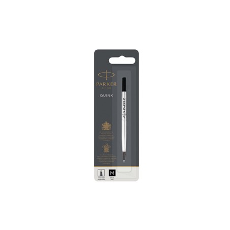 REFILL ROLLER PARKER MEDIO 0.7MM NERO - Conf da 12 pz.