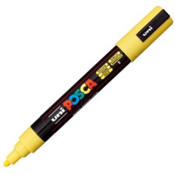 Marcatore UNI POSCA PC5M p.media 1,8-2,5mm giallo UNI MITSUBISHI