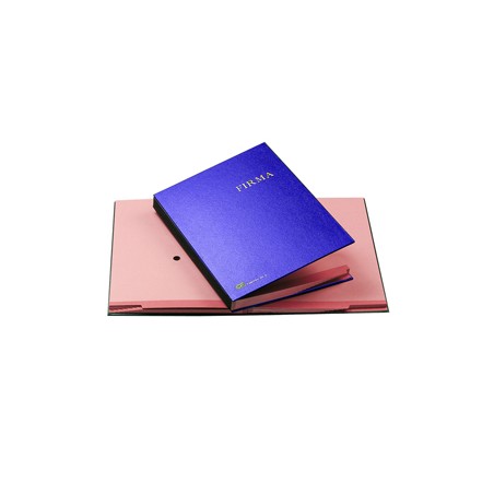 LIBRO FIRMA 14 PAGINE BLU 24X34CM 614-E FRASCHINI