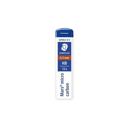 12 astucci da 12 mine 0.5mm MARSMICRO 250 05-HB STAEDTLER