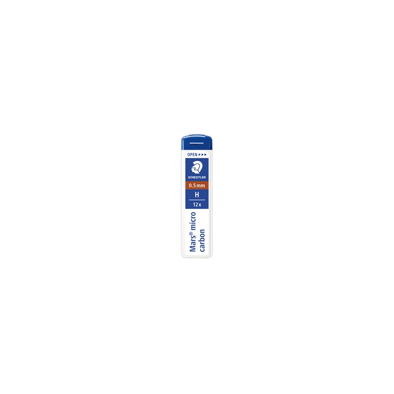 12 astucci da 12 mine 0.5mm MARSMICRO 250 05-H STAEDTLER