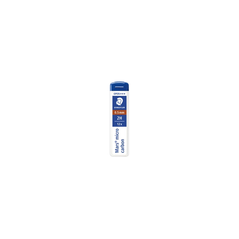 12 astucci da 12 mine 0.5mm MARSMICRO 250 05-2H STAEDTLER