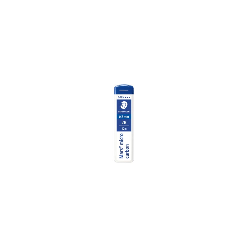 12 astucci da 12 mine 0.7mm MARSMICRO 250 07-2B STAEDTLER
