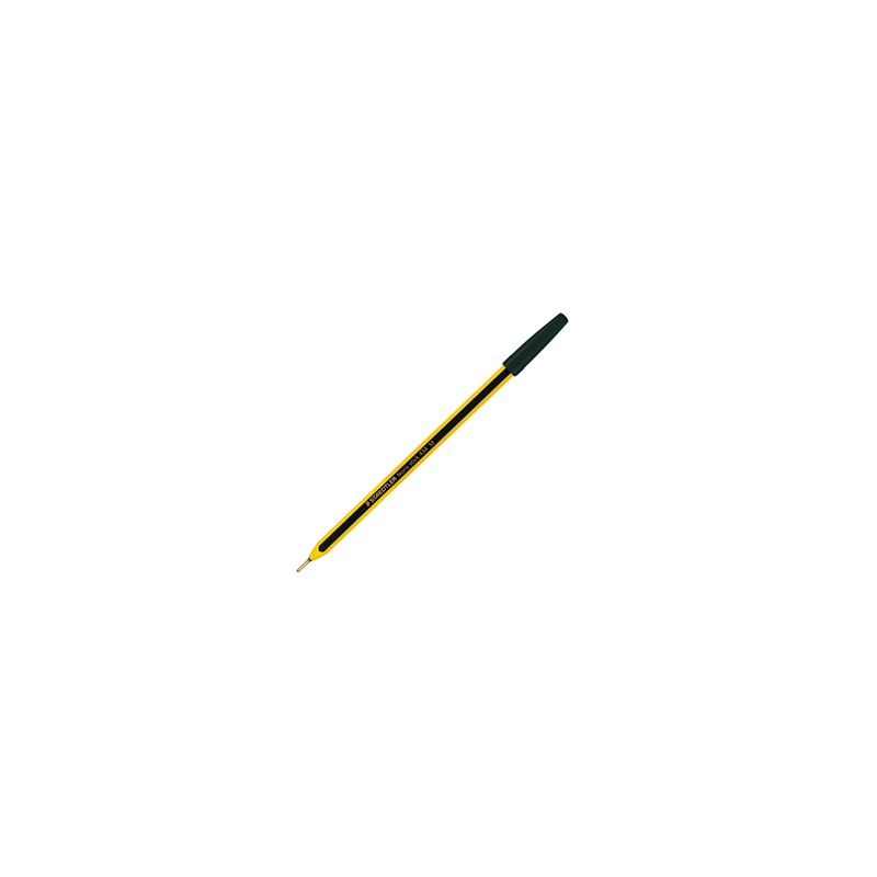 Scatola 20 penna a sfera 434 Noris Stick nero 1,0mm STAEDTLER