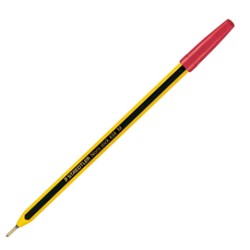 Scatola 20 penna a sfera 434 Noris Stick rosso 1,0mm STAEDTLER