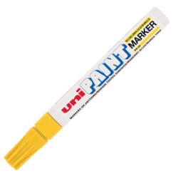 Marcatore UNI PAINT PX20 punta conica 2,8mm giallo UNI MITSUBISHI
