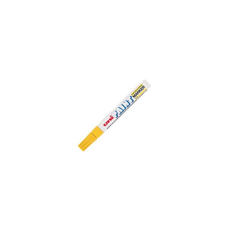 Marcatore UNI PAINT PX20 punta conica 2,8mm giallo UNI MITSUBISHI
