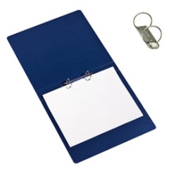 Raccoglitore Presspan 25x33cm 2anelli 25mm blu CDG - Conf da 5 pz.