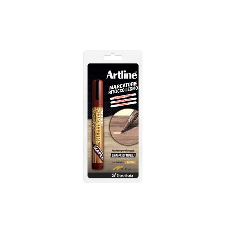 Marcatore permanente per legno Furniture Marker Artline punta scalpello acero
