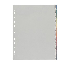 SEPARATORE 22X30 12 TASTI PPL NEUTRO SEPAREX FAVORIT 153/12