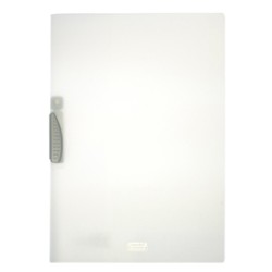 CARTELLINA CON MOLLA CLIPPER TRASPARENTE ART.F007 LEONARDI - Conf da 20 pz.